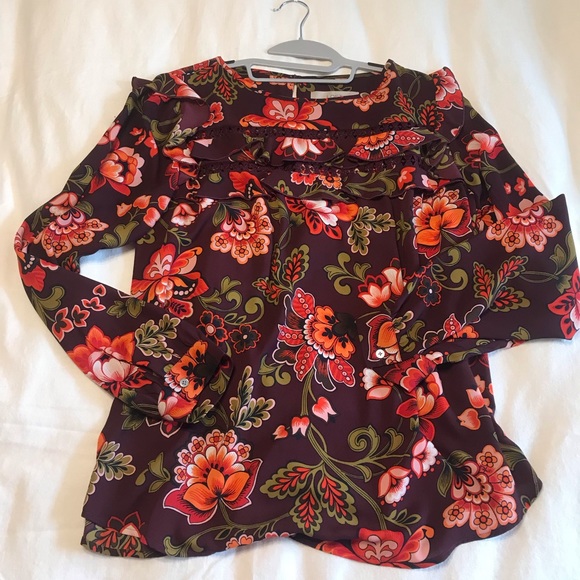 Bundle 4/25 Floral Loft Blouse - Picture 1 of 3